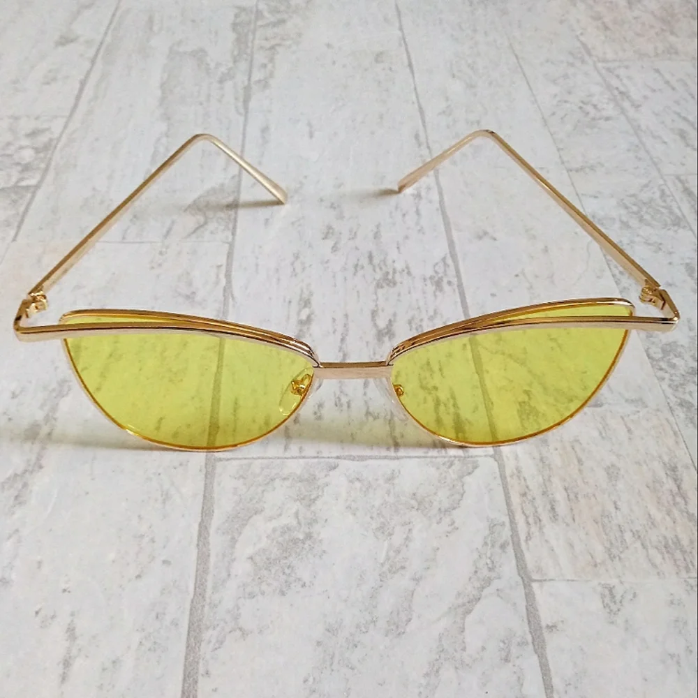 New Fashion Polarized Sunglasses With UV Protection - Lemon Yellow